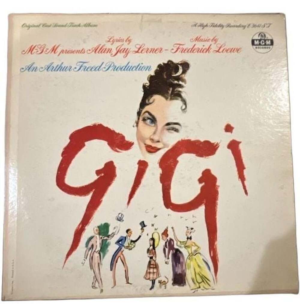 Gigi Original Cast Sound Track Album Vinyl LP (MGM Records)